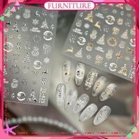 ราคา สติกเกอร์ติดเล็บ Tensor Nail Art Color Christmas Tree Crystal Diamond Nail Sticker สีทองลายเกล็ดหิมะ สติกเกอร์ตกแต่งเล็บนักเรียนหญิง อุปกรณ์ทำเล็บสำหรับร้านทำเล็บ เฟอร์นิเจอร์ (48001411320)