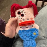 ราคา ตุ๊กตาเปลือกหอยนางเงือกผมแดงน่ารักสำหรับเคสโทรศัพท์ Iphone15 16 13 Iphone14promax12 11 R1MW (43451863975)