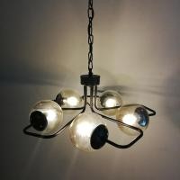 ราคา neolight โคมไฟช่อ 6546 5 แถมฟรีหลอดไฟ LED วินเทจ แสงเหลืองครบชุด (10375811714)