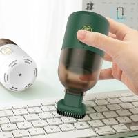 ราคา AT เครื่องดูดฝุ่นไร้สายขนาดเล็กกําจัดแบบพกพาเดสก์ท็อปที่มีประสิทธิภาพทําความสะอาด USB ชาร์จโต๊ะฝุ่นทําความสะอาดสําหรับแป้นพิมพ์แล็ปท็อปสํานักงาน TH (51551228306)