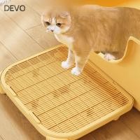 ราคา เยี่ยมมาก เสื่อครอกแมวสําหรับสัตว์เลี้ยง แผ่นรองครอกแมวเพิ่มความสูงขนาด 19 6 นิ้ว แผ่นรองดักทรายแมวหลากสีสองชั้นคุณภาพสูงในร่ม (57001555192)