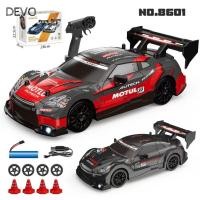 ราคา DEVO AE86 RC Drift Car วิทยุ 2 4G 1 24 RC Stunt Car Creative 4WD ความเร็วสูงพร้อมไฟ LED รีโมทคอนโทรลรถแข่งสําหรับของขวัญเด็ก (44226668304)
