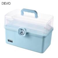 ราคา หน้าอกยา ดู หลายชั้นพร้อมที่จับกล่องเก็บยา การจําแนกประเภทภาชนะปฐมพยาบาลความจุขนาดใหญ่อเนกประสงค์ (46350617182)