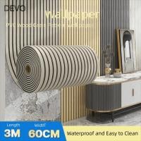 ราคา สติกเกอร์ติดผนังลายไม้เชิงเส้น มีกาวในตัว ขนาด 0 6x3 เมตร สำหรับตกแต่งภายในบ้าน (27043205297)