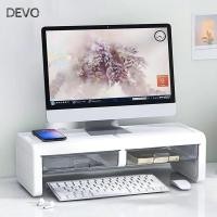 ราคา ชั้นวางเพิ่มความสูงของคอมพิวเตอร์ ดิโว พร้อมขาตั้งจอคอมพิวเตอร์พลาสติกแบบลิ้นชัก ขาตั้งจอภาพตั้งโต๊ะ (49450275227)