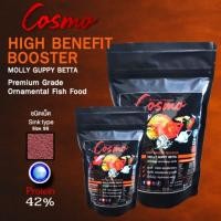 ราคา อาหารปลาCOSMO HIGH BENEFIT อาหารเม็ดจม สำหรับ ปลาบอลลูน ปลาหางนกยูง ปลากัด ปลาปากเล็ก ทุกชนิด บำรุงพ่อแม่พันธุ์ (43058583318)