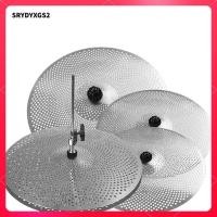 ราคา Srydyxgs2 5x ชุดซ้อมฉาบเสียงเงียบ 14 Hi Hat 16 Crash 18 Rash 20 ride Drummer (28823728806)