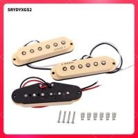 ราคา Srydyxgs2 กีตาร์ไฟฟ้า Single Coil Pickup Set กลาง คอ สะพาน Alnico V Beige (53251707401)