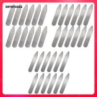ราคา Srydyxgs2 12pcs Collar Stays Smooth Edge Invisible Collar Inserts for Mens Shirts for (49850378299)