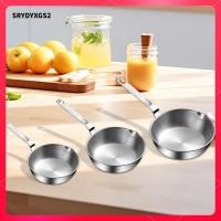 ราคา Srydyxgs2 กระทะสแตนเลสกระทะกระทะกลมพร้อมกระทะไข่ด้ามยาวหม้อสเต็กทอดสําหรับเตาแม่เหล็กไฟฟ้า (57351177880)