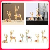 ราคา รูปปั้นเรซิ่นกวาง ELK สำหรับตกแต่งบ้านและวันหยุด (54550370723)
