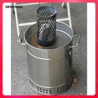 ราคา Srydyxgs2 ถังย่างบาร์บีคิวไร้ควันขนาดกะทัดรัดทนทานย่างถ่านสแตนเลสสําหรับรถพ่วงชายหาดปาร์ตี้ Tailgate Picnics (52500359266)