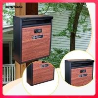 ราคา Srydyxgs2 กล่องจดหมายแบบติดผนังพร้อมกล่องจดหมายล็อคแบบรวมสําหรับหนังสือพิมพ์ Paperwork (50800368431)