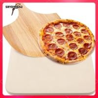 ราคา Srydyxgs2 หินพิซซ่าสี่เหลี่ยมเตาอบหินพร้อมเปลือกไม้สําหรับห้องครัวย่างบาร์บีคิว (48050878548)