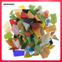 ราคา Srydyxgs2 200g ดอกไม้แก้วผิดปกติชิ้นกระเบื้องโมเสค Tessera สําหรับงานฝีมือศิลปะกระจก (45651193766)