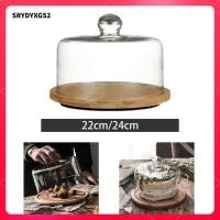 ราคา Srydyxgs2 ขาตั้งเค้กไม้พร้อมขาตั้งโชว์โดม ชิ้นกลางโต๊ะอเนกประสงค์ จานเสิร์ฟ จานเสิร์ฟสําหรับงานเลี้ยงฉลองในร้า (45251729067)