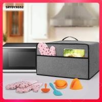 ราคา Srydyxgs2 ฝาครอบกันฝุ่นเตาอบไมโครเวฟ ฝาครอบ กันฝุ่น สําหรับไมโครเวฟ 0 7 คิวบิกฟุต ผ้าคลุมกันฝุ่นไมโครเวฟ (44500400817)