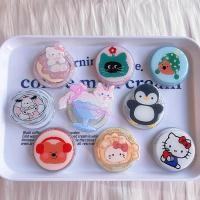 ราคา เกาหลีน่ารักการ์ตูน Popsocket Magsafe ที่วางโทรศัพท์แม่เหล็กสําหรับ IPhone 16 15 14 Pro Max Plus แหวนแบบพับได้ Grip ยืดโต๊ะสี (42352971145)