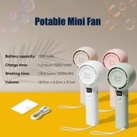 ราคา Mini Fan Life 5 Portable Handheld Leafless Pocket Fan แบตเตอรี่แบบชาร์จไฟ USB ลมแรง (27731042597)