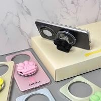 ราคา ที่วางโทรศัพท์แม่เหล็กอุ้งเท้าแมวการ์ตูนน่ารักสําหรับเคส Magsafe IPhone 16 15 13 Pro Max พับได้ Popsocket Popsocket Pop Ring Grip ขาตั้งโต๊ะแบบยืดได้ (26237675162)