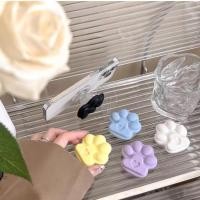 ราคา Ins การ์ตูน Cats Paw ที่วางโทรศัพท์แม่เหล็กสําหรับ Magsafe กรณี IPhone 16 15 13 Pro Max พับ Popsocket Popsocket Pop Ring Grip ขาตั้งยืดได้ (29237642459)