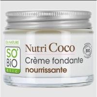 ราคา SO BiO etic Nutri Coco Nourishing soft cream ครีมบำรุงผิวใช้ได้ทั้งกลางวัน กลางคืน เนื้อละมุนนุ่มเนียน สำหรับผิวแห้ง (29773122910)
