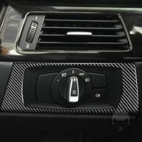 ราคา BMW E90 E92 E93 Three Series คาร์บอนไฟเบอร์ไฟหน้าแผงสวิตช์อุปกรณ์ตกแต่งภายในรถยนต์การปรับเปลี่ยน (43615297239)