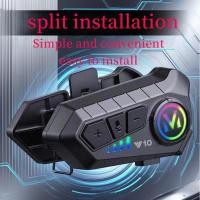 ราคา Y10 หมวกกันน็อคชุดหูฟังบลูทูธหมวกกันน็อคเต็ม ครึ่งอายุการใช้งานแบตเตอรี่ยาวนานกันน้ําสมาร์ทตัดเสียงรบกวนบลูทูธ (52200168826)