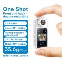 ราคา 2 7K Thumb กล้องกีฬา WIFI ขี่จักรยานกลางแจ้ง Mountaineering อายุการใช้งานแบตเตอรี่ยาวนานแม่เหล็กดูด HD (29692603406)
