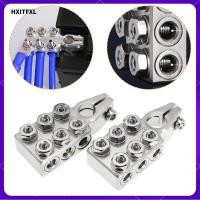 ราคา hxitfxl 2x Battery Terminal Clamp Battery Terminal Block แบตเตอรี่ทดแทนแบบพกพา (50851703226)