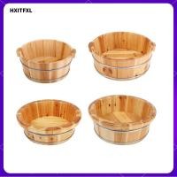 ราคา hxitfxl ไม้ Footbath อ่างล้างหน้าอ่างสบายนํากลับมาใช้ใหม่บ้าน Supplie ไม้แช่เท้าแช่อ่างอาบน้ําพร้อมที่จับอ่างแช่เท้า (44475902669)