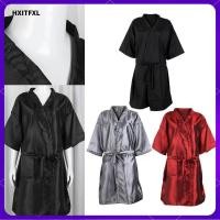 ราคา hxitfxl เสื้อคลุมกิโมโนสําหรับผู้หญิง นุ่มพร้อมเข็มขัดปรับได้ เสื้อคลุมร้านทําผม เสื้อเบลาส์ เสื้อคลุมสําหรับศูนย์ความงาม ช่างตัดแต่งขน (24085669421)