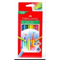 ราคา Faber Castell ดินสอสีไม้ 12 สี ด้ามสามเหลี่ยม จับถนัดมือ (23449627214)