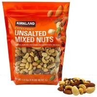 ราคา Kirkland Signature Unsalted Mixed Nuts bag ถั่วรวม นำเข้าจาก USA แบบถุง (44068899573)