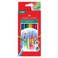 ราคา ดินสอสีไม้ 12 สี ด้ามสามเหลี่ยม Faber Castell จับถนัดมือ (18182184234)