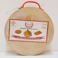 ราคา New ส่งไว เขียงไม้มะขามแท้ แบบกลม 7 นิ้ว สินค้า Otop (1821878159)