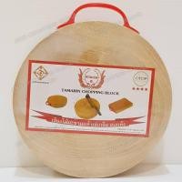 ราคา New เขียงไม้มะขามแท้ แบบกลม 9 นิ้ว สินค้า Otop (1821854267)