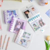 ราคา พร้อมส่ง แฟ้มเก็บการ์ด แฟ้ม 6 ห่วง ไส้แฟ้ม 10 แผ่น ห่วงสีฟ้า ขาว ชมพู ม่วง อัลบั้มรูป 2 นิ้ว 3 นิ้ว (10385022923)