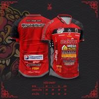 ราคา ฟุตบอลเดินสาย คอ5เหลี่ยม M L XL XXL พร้อมจัดส่ง (25052843474)