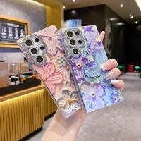 ราคา SAMSUNG สําหรับsamsung Galaxy S24 Ultra S22Ultra S23 Plus S24Plusภาพวาดสีน้ํามันผีเสื้อดอกไม้เคสโทรศัพท์สําหรับSamsung Galaxy S24 Plus S23Plus S23Ultraซิลิโคนนุ่มAnti Drop TPU Cover (25927903046)