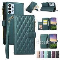 ราคา SAMSUNG สําหรับSamsung Galaxy A12 M12 A13 M23 M13 A32 A33 A22 A52S A52 A53 A72 A73 5G A04 A04S M32 4Gกระเป๋าสตางค์กรณีพลิกพร้อมการ์ดพรีเมี่ยมซิปปกหนัง (54451962745)