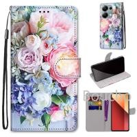 ราคา สําหรับ RedMi 10C 10A 9C 9A Note12 12Pro 12 Pro 5G 12 Turbo POCO C40 F5 สีสันหนังโทรศัพท์กรณี Kickstand บัตรเครดิตสล็อตแม่เหล็กปิดป้องกันฝาครอบพลิก (43452073799)