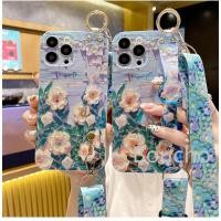ราคา แฟชั่นสําหรับOPPO A57 2022 A77 5G A96 4G A76 A16 A55 A95 ภาพวาดดอกไม้Softcaseพร้อมสายรัดข้อมือ ปรับเชือกเส้นเล็กโทรศัพท์ปกหลังOPPOA57 OPPOA77 (24094671288)