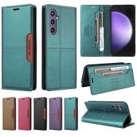 ราคา SAMSUNG สําหรับsamsung Galaxy A51 A71 A70 A50 A50s A30s A06 A16 A55 A15 A25 A35 A05 A05s A14 A34 A54 A33 A53 A73 A52 A52 A52 A52s A72 ช่องใส่การ์ดหนังกรณีแม่เหล็กนุ่มTPUกรณี (27877603988)