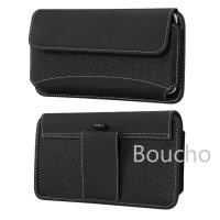 ราคา แนวนอนกระเป๋าเข็มขัด Oxford กระเป๋าคาดเอวสากล ที่ใส่เข็มขัด Cellpohone เคสป้องกันกระเป๋ามือถือแขน (47451877558)