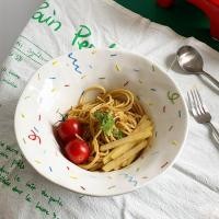 ราคา ชามเซรามิค ชามหมวก ชามก๋วยเตี๋ยว ชามสลัดสไตล์เกาหลี ชามซุปทนอุณหภูมิสูง (42950457185)