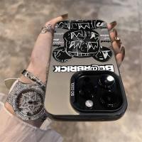 ราคา เคส iPhone 13 11 12 14 15 16 17 Pro Max เคสไอโฟน Black Bearbrick Hard Matteเลนส์การ์ด ขอบยก PC TPU (46951678920)