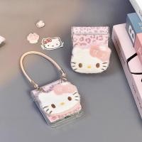 ราคา น่ารักเสือดาวสีชมพูตุ๊กตา KT แมวเคสโทรศัพท์เหมาะสําหรับ Samsung Galaxy ZFlip6 zflip5 เชือกเส้นเล็กเปลือกพับสําหรับ Z flip 6 5 4 3 5G โปร่งใส N3Flip MixFlip PC ฝาครอบป้องกันแบบแข็ง (41576479089)