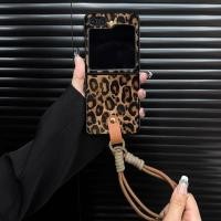 ราคา เหมาะสําหรับ Samsung Galaxy ZFlip7 เสือดาวพิมพ์ที่ใช้งานได้ ZFlip6 เคสโทรศัพท์ zflip5 เชือกเส้นเล็กเปลือกพับ zflip4 คลุมทั้งหมด zflip3 ฝาครอบป้องกัน (45001564336)
