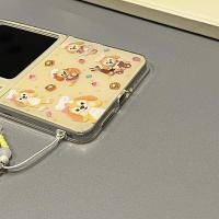 ราคา เหมาะสําหรับ Samsung Galaxy ZFlip7 Zflip6 การ์ตูนน่ารัก Chef คุกกี้เคสโทรศัพท์ Lanyard พับ Hard Shell สําหรับ ZFlip 7 6 5 5G N3Flip MixFlip 2 ShockProof ฝาครอบป้องกัน (49001813229)